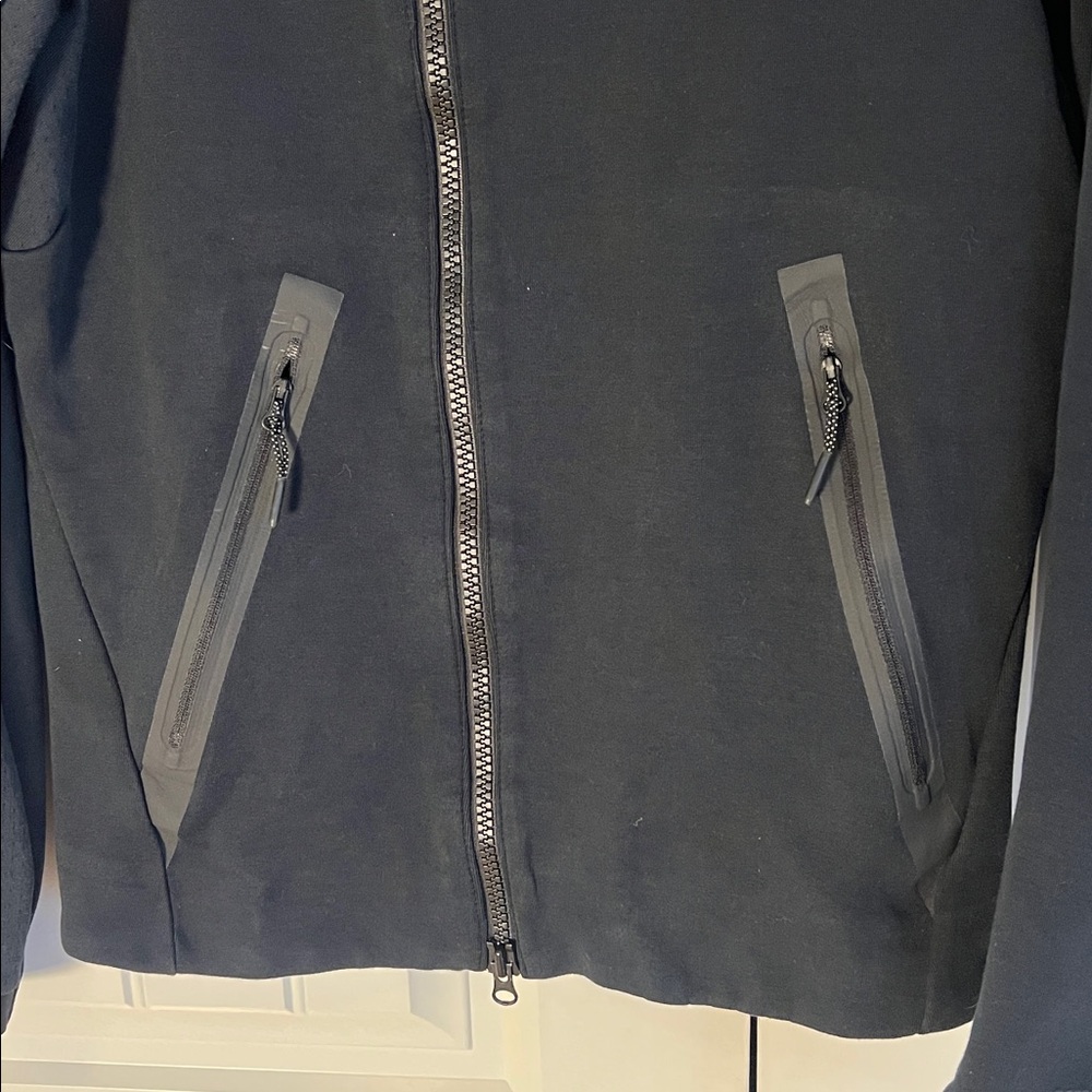 Nike Midnight Black Zip-Up Athletic Jacket Size Small - Picture 2 of 9